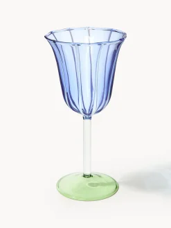 Copas de vino artesanales de vidrio borosilicato Eve, 2 uds.