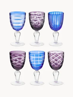 Copas de vino Cobalt, 6 uds.