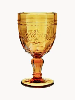 Copas de vino con relieves Syrah, 6 uds.