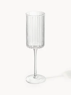 Copas flauta sopladas Aleo, 4 uds.