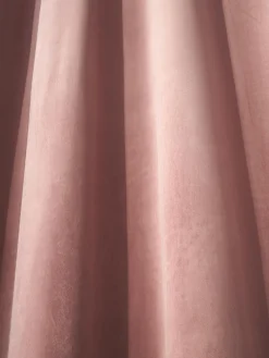 Cortinas de terciopelo oscuras con ojales Rush, 2 uds.