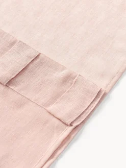 Cortinas semitransparente con cinta de lazo Gardine Ibiza, 2 uds.