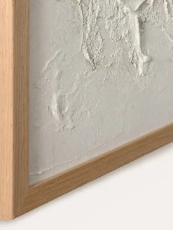 Cuadro con marco Playa Blanca en lienzo