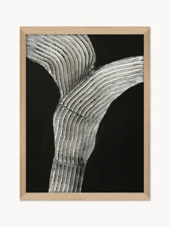 Cuadro con marco Raw Shape II, sobre lienzo