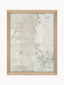 Cuadro con marco White Surface