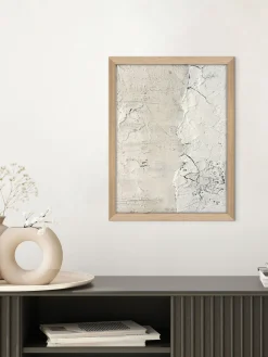 Cuadro con marco White Surface