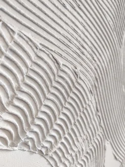 Cuadro en lienzo pintado a mano White Sculpture 1