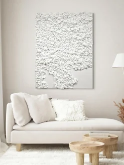 Cuadro en lienzo pintado a mano en 3D Organic