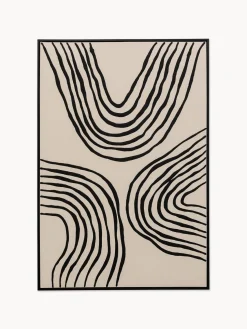 Cuadro en lienzo pintado a mano Bow