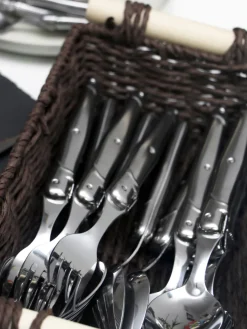 Cubertería pulida Debutant Inox, 6 comensales (24 pzas.)