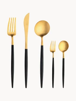 Cubiertos artesanal Goa, tamaños diferentes