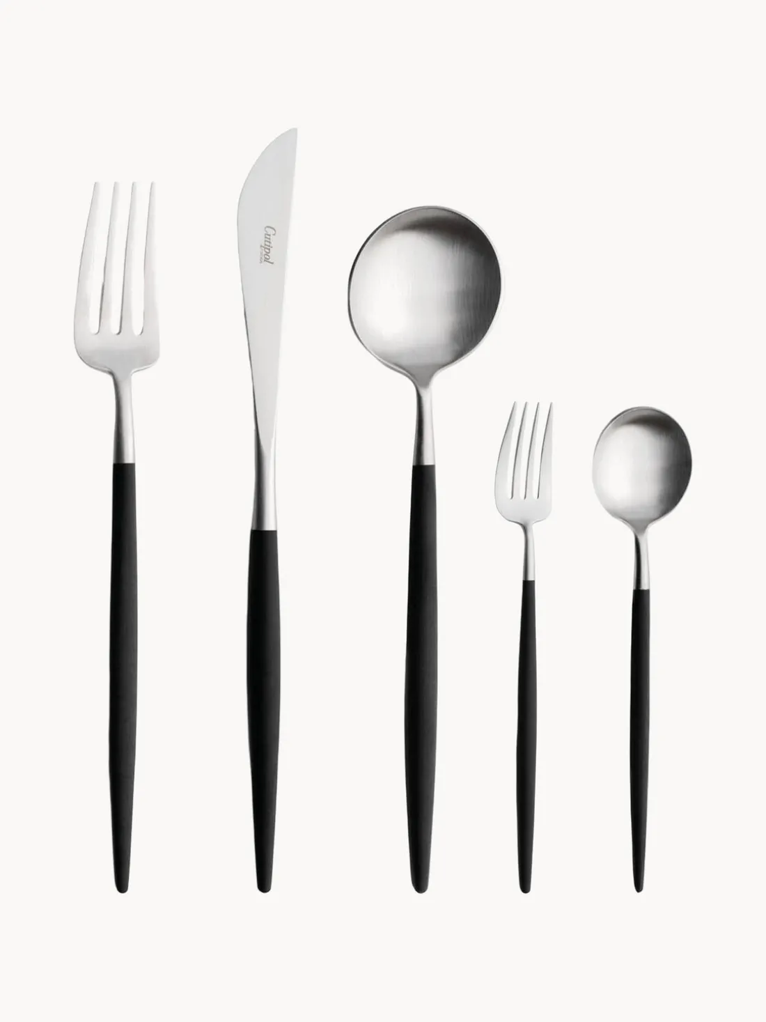 Cubiertos artesanal Goa, tamaños diferentes