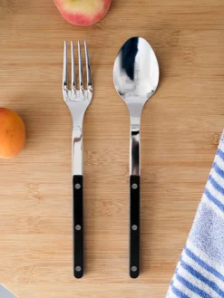 Cubiertos para ensalada de acero inoxidable Bistrot