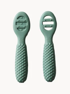 Cucharas infantiles de silicona Kid Pre-Spoons Bubble, 2 uds.