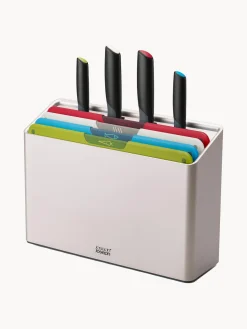 Cuchillos de cocina y tablas de cortar con soporte Folio Icon Plus, 9 pzas.