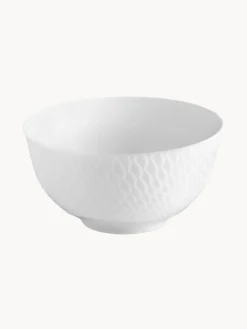 Cuenco con tapa artesanal con relieves Wellenspiel