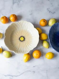 Cuenco de servir pintado a mano Amapola