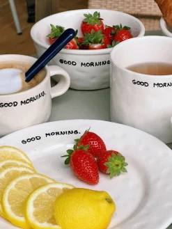 Cuenco pintado a mano Good Morning