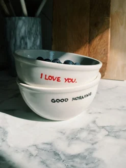 Cuenco pintado a mano I Love You