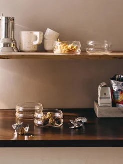 Cuenco soplado artesanalmente Bubbly, 4 uds.