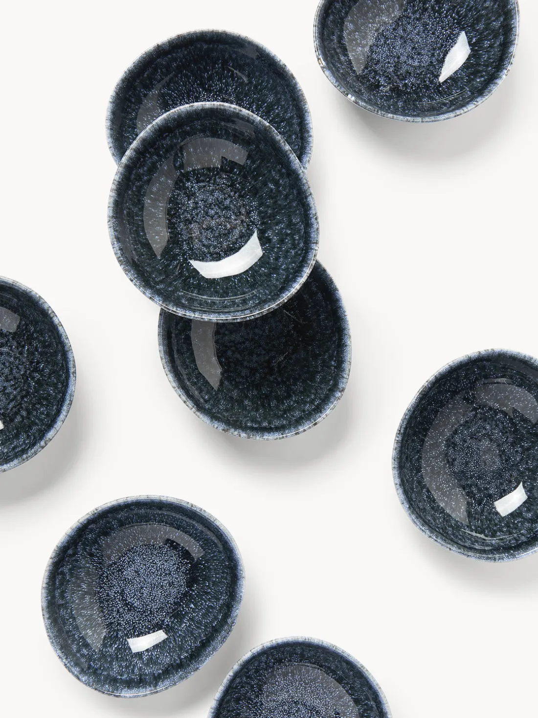 Cuencos artesanales en forma orgánica Macey, 4 uds.