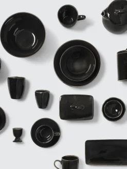 Cuencos artesanales Nordic Coal, 4 uds.