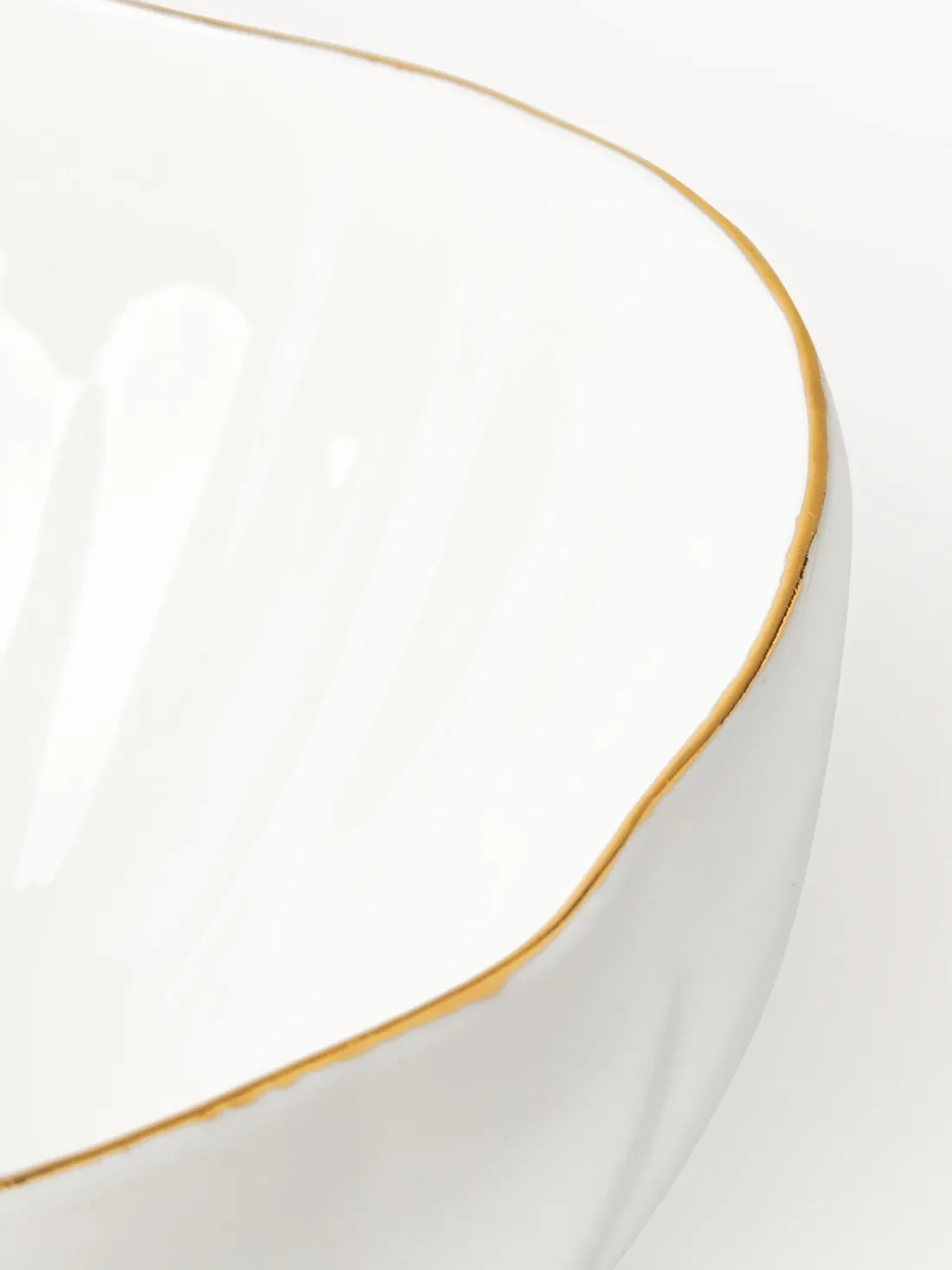 Cuencos de porcelana con relieves Sali, 2 uds.