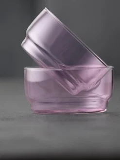 Cuencos de vidrio borosilicato Torino, 2 uds.