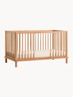 Cuna cama infantil extensible de madera de roble Latitude, 70 x 140 cm