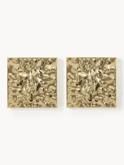 Decoraciones de pared martillada Splash, 2 uds.