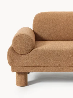 Diván en tejido bouclé Lilo