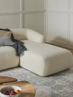 Diván modular de borreguillo Sofia