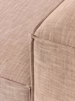 Diván modular de mezcla de lino Lennon