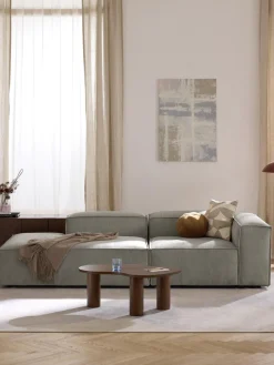 Diván modular de pana Lennon