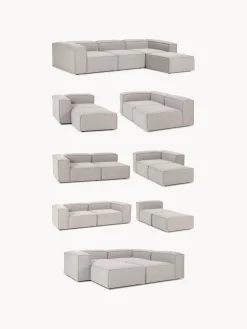 Diván modular en tejido bouclé Lennon