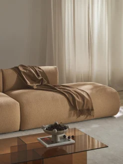 Diván modular en tejido bouclé Sofia