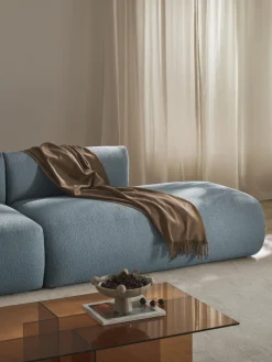 Diván modular en tejido bouclé Sofia