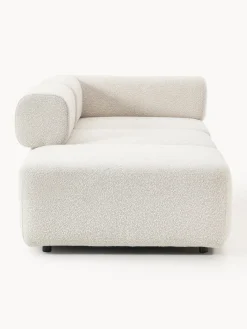 Diván modular en tejido bouclé Anton