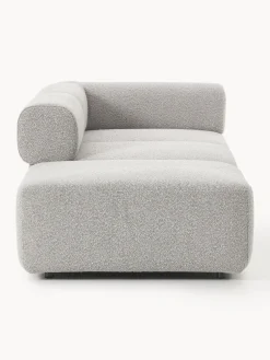 Diván modular en tejido bouclé Anton