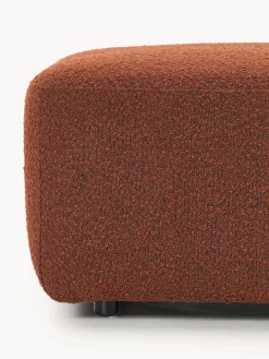 Diván modular en tejido bouclé Anton