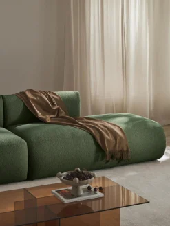 Diván modular grande en tejido bouclé Sofia