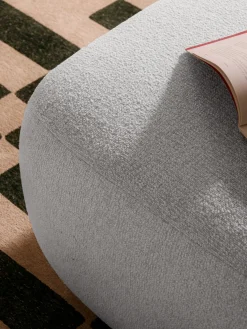 Diván sofá en tejido bouclé Sofia