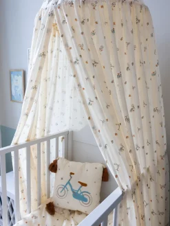 Dosel para cama de algodón ecológico Bicycles