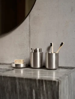 Dosificador de jabón de acero inoxidable Ume