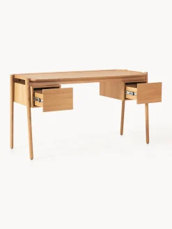 Escritorio de madera con cajones Libby