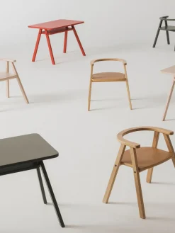 Escritorio infantil de madera de haya Growing Green