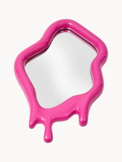 Espejo de pared artesanal en forma orgánica Melting