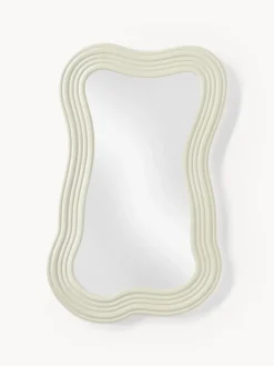 Espejo de pared con marco ondulado Cosimo