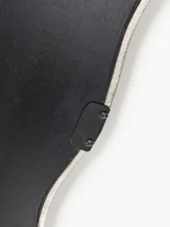 Espejo de pared con marco de metal ondulado Reggie