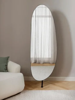 Espejo de pared con perchero y estante Ophelia